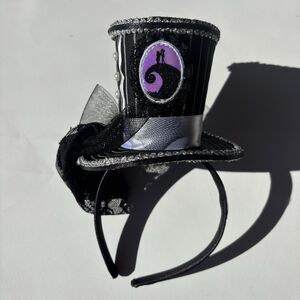 The Nightmare Before Christmas Mini Top Hat Fascinator Gothic Steampunk Headband